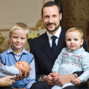 December 3rd, Prince Sverre Magnus was born. The family gathered around the newborn Prince (Photo: Jo Michael)
